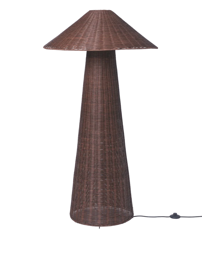 Dou Floor Lamp - Dark Brown