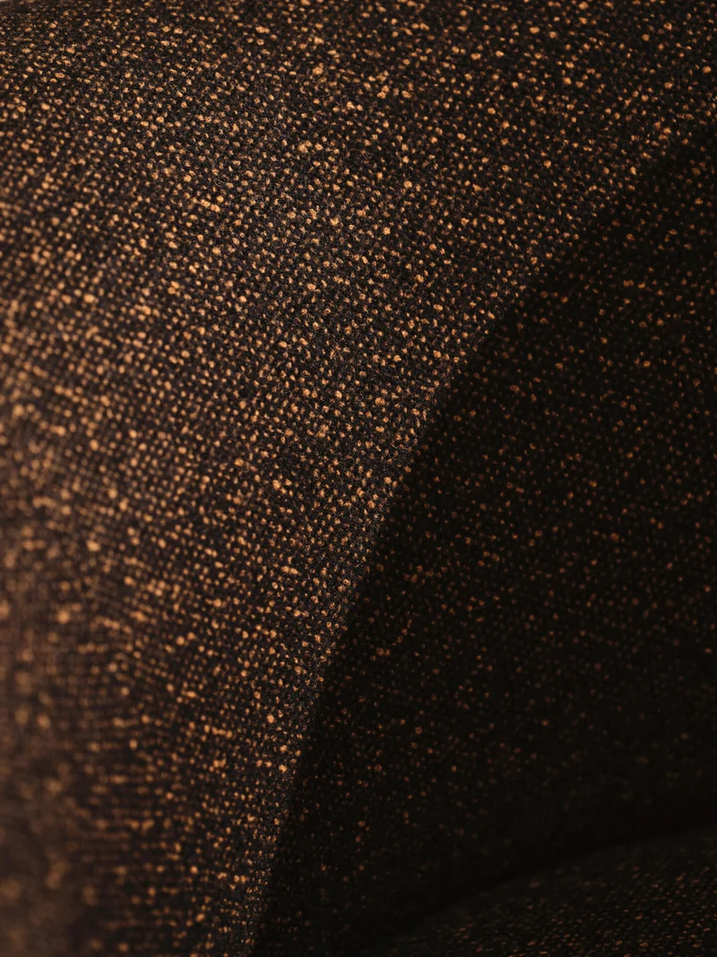 Rico Lounge Chair - Vanir - Black/Honey