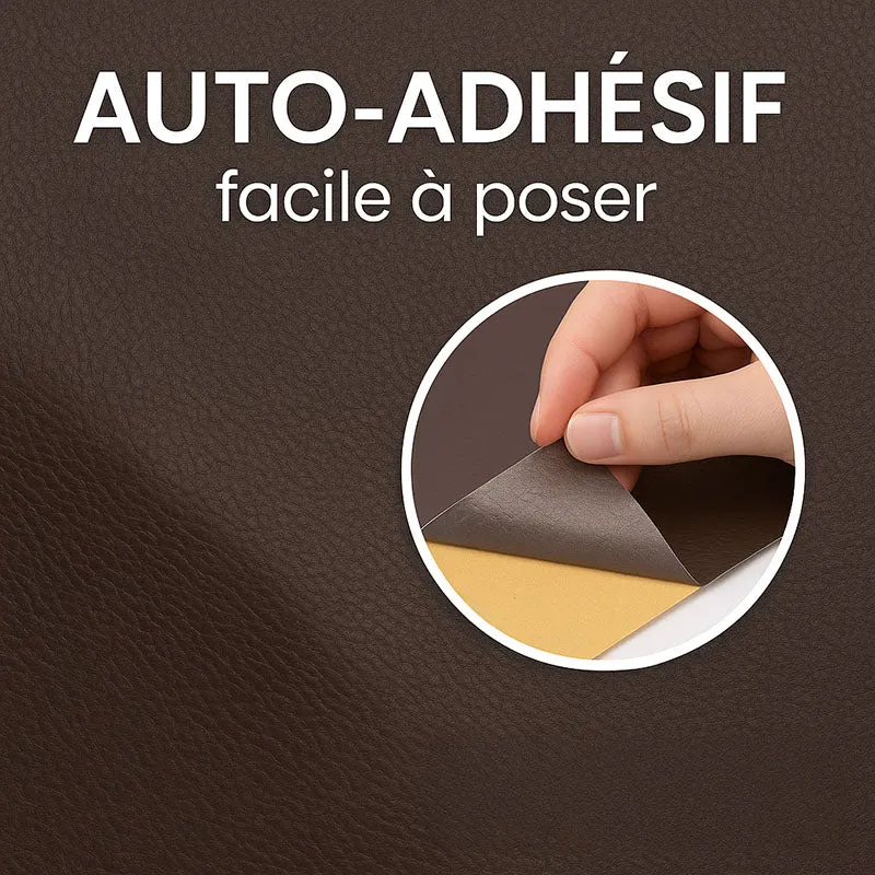 Réparpatch, patch autocollant de réparation cuir et simili