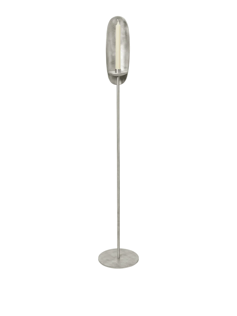 Agapé Floor Candle Holder - Aluminium