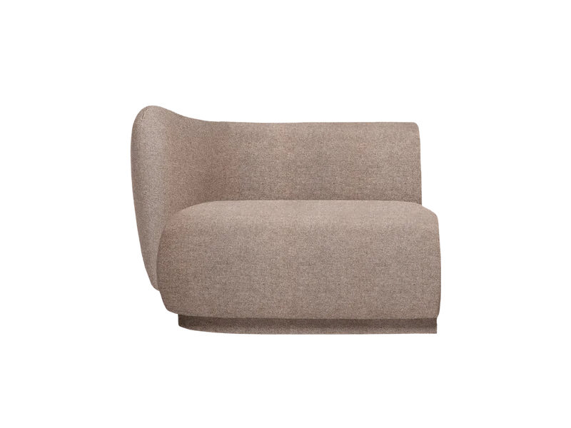 Rico Sofa Armrest Left - Main Line Flax - Coffee