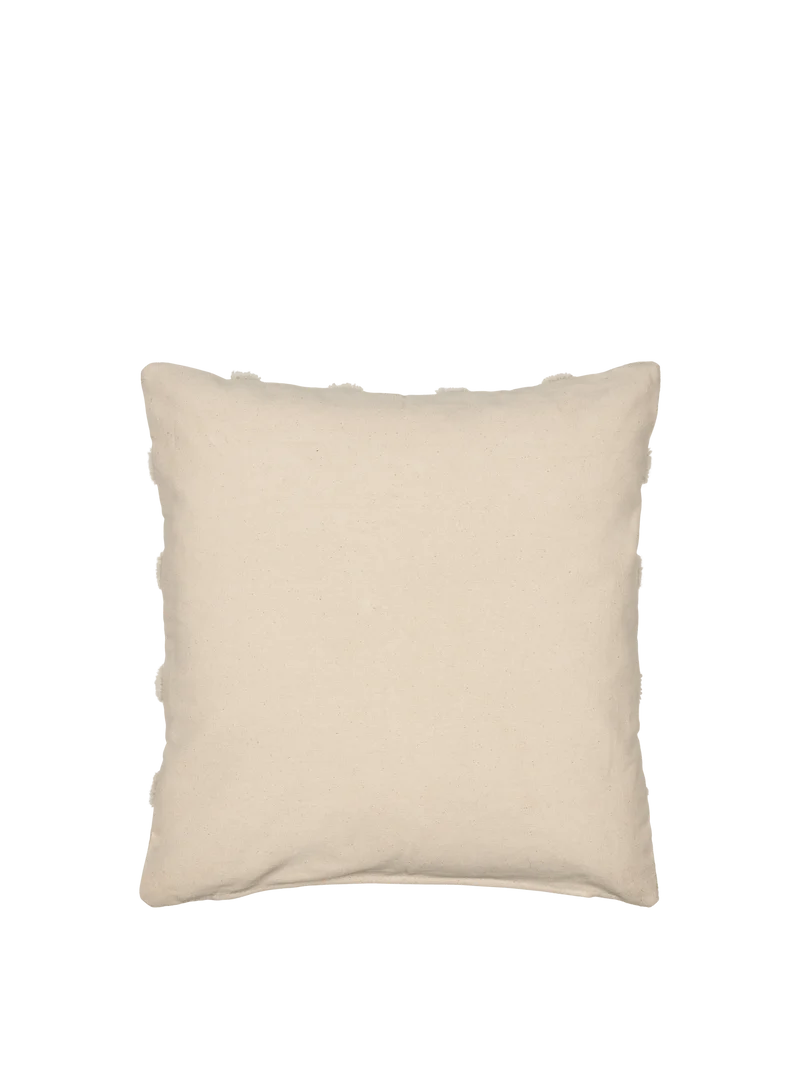 Norte Grid Cushion - Off-White