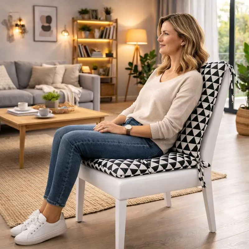Coussin de Chaise avec Dossier contemporain