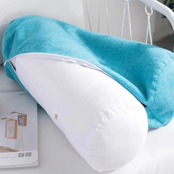 Coussin long et rond