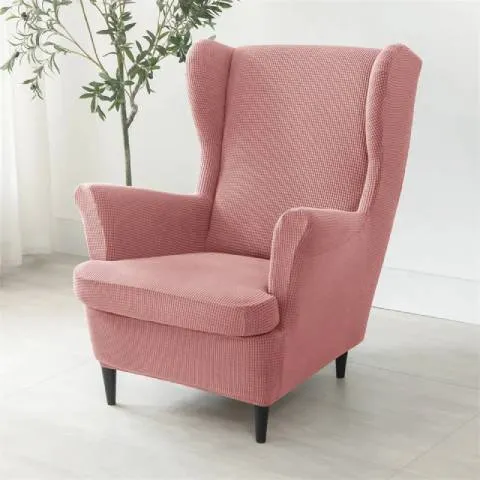 Housse de fauteuil oreiller extensible - Rose - Protection et style nordique