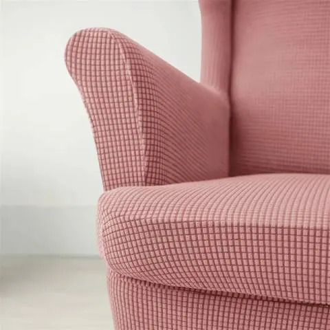 Housse de fauteuil oreiller extensible - Rose - Protection et style nordique