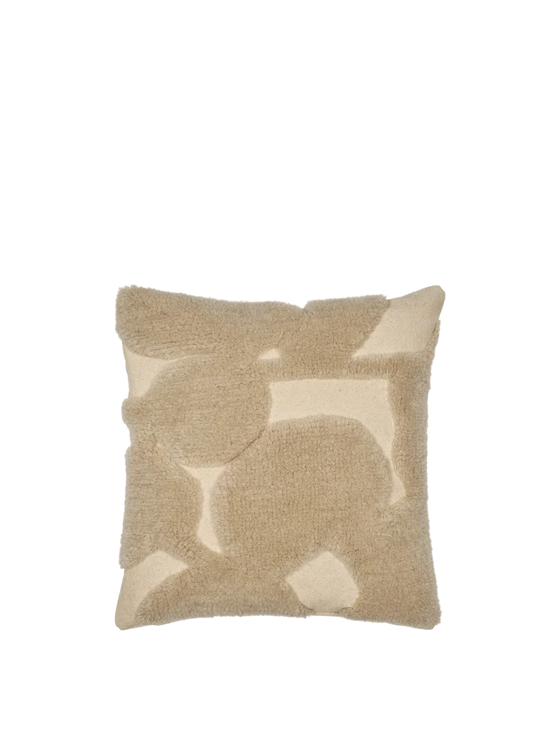 Cilla Tufted Cushion - Off-White/Parchment