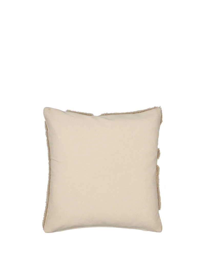 Cilla Tufted Cushion - Off-White/Parchment
