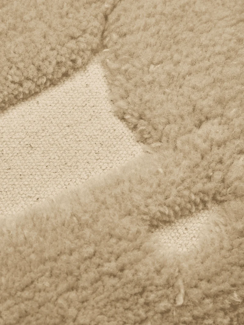 Cilla Tufted Cushion - Off-White/Parchment
