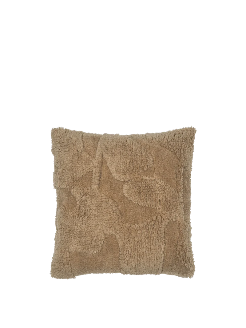 Rime Tufted Cushion - Tan