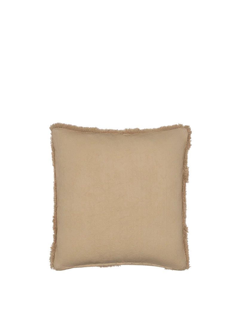 Rime Tufted Cushion - Tan