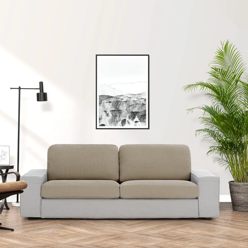 Housse de coussin Eysa THOR Beige Canapé