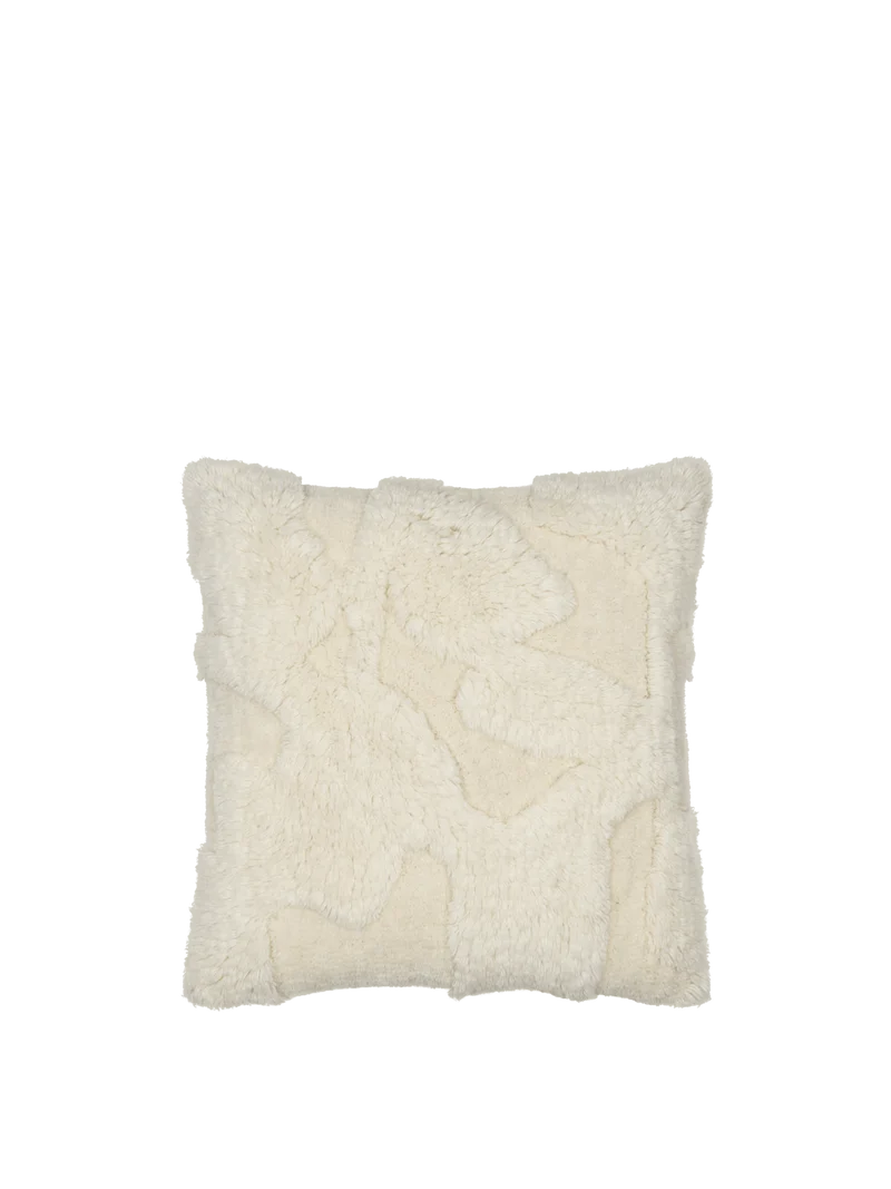Rime Tufted Cushion - Off-White