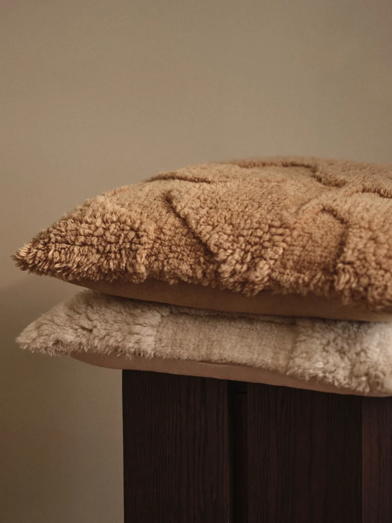 Rime Tufted Cushion - Off-White