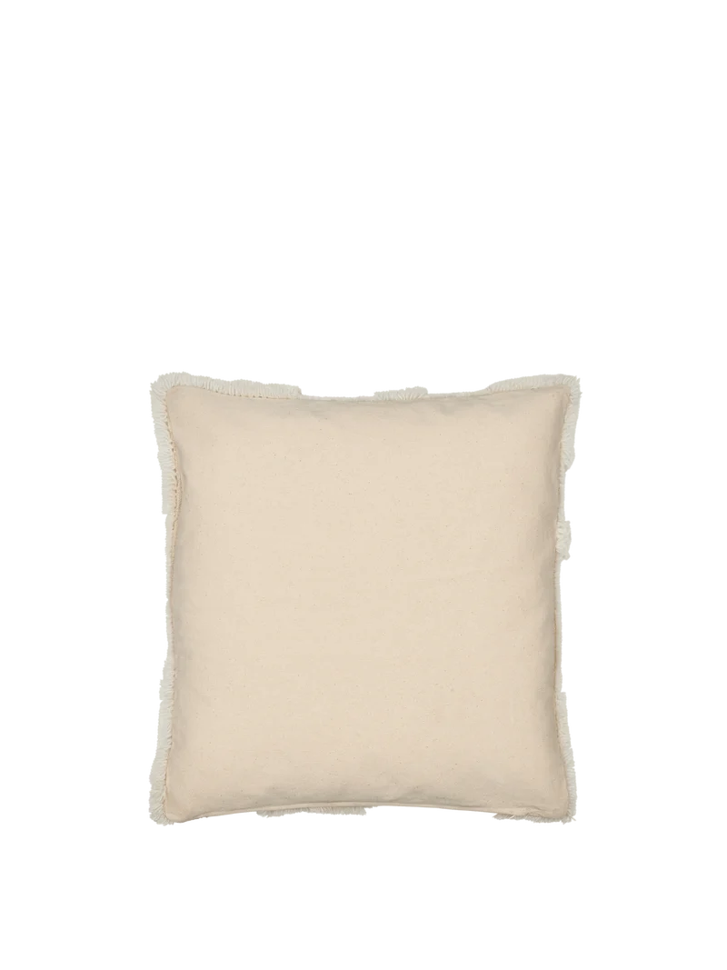 Rime Tufted Cushion - Off-White