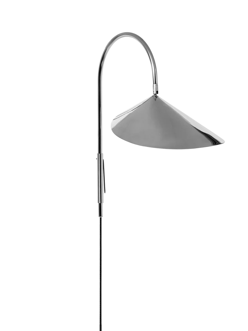Arum Swivel Wall Lamp - Stainless Steel