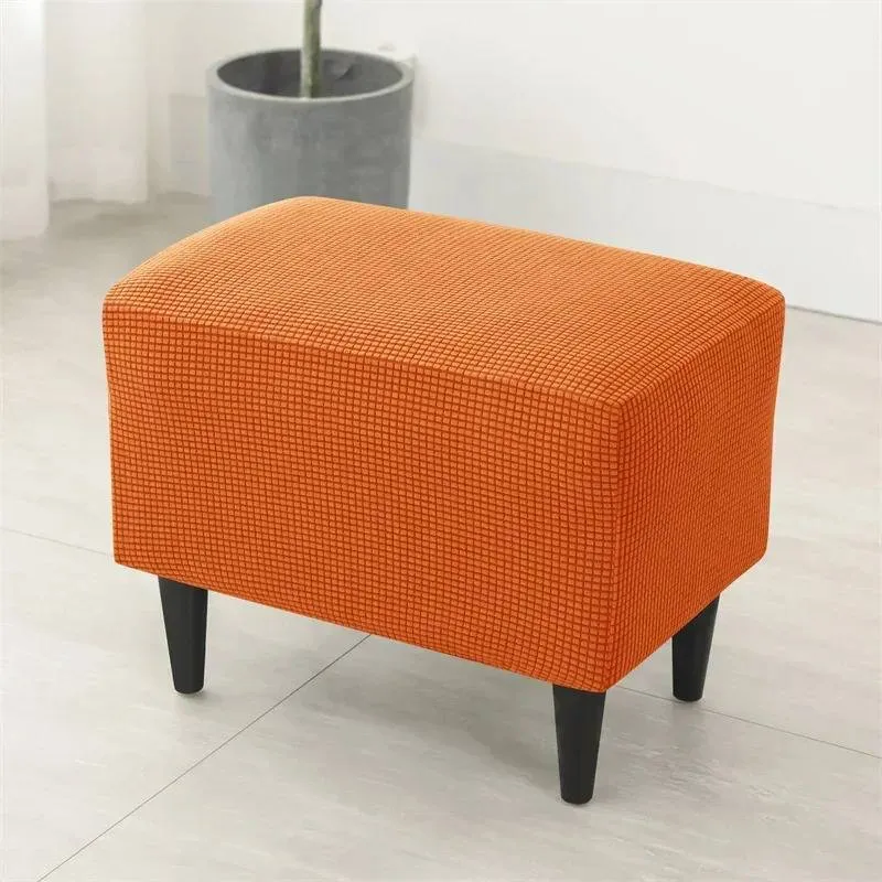 Housse de fauteuil oreiller extensible - Orange - Protection et style nordique