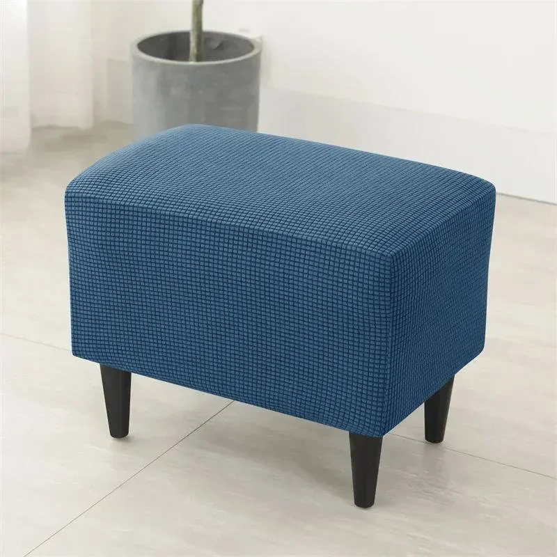 Housse de fauteuil oreiller extensible - Bleu - Protection et style nordique