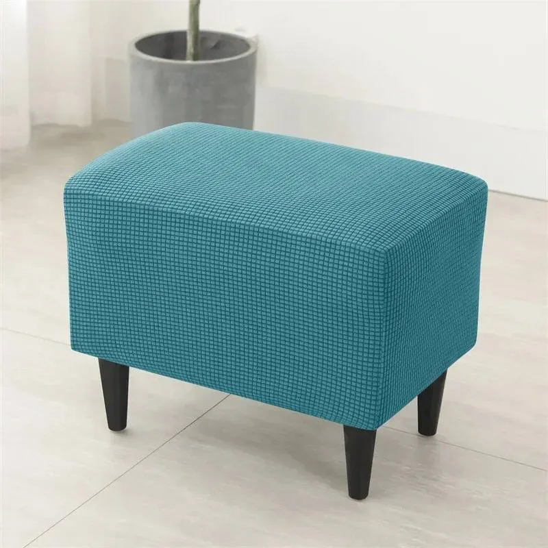 Housse de fauteuil oreiller extensible - bleu canard - Protection et style nordique