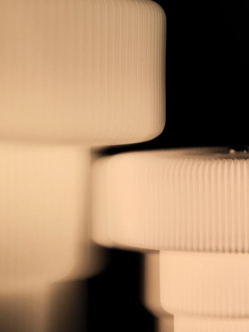 Ripple Portable Lamp - Large - White