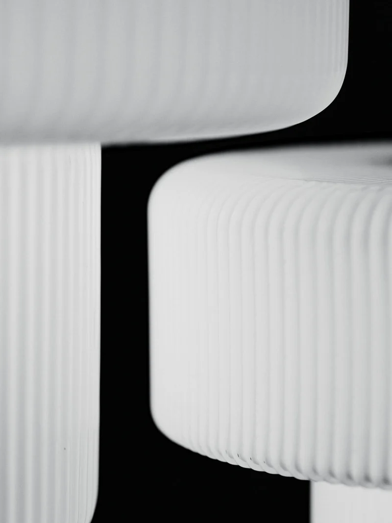 Ripple Portable Lamp - Large - White