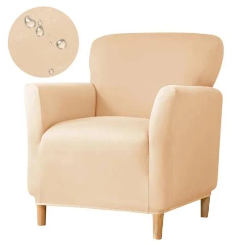 Housse de fauteuil cabriolet en jacquard - beige