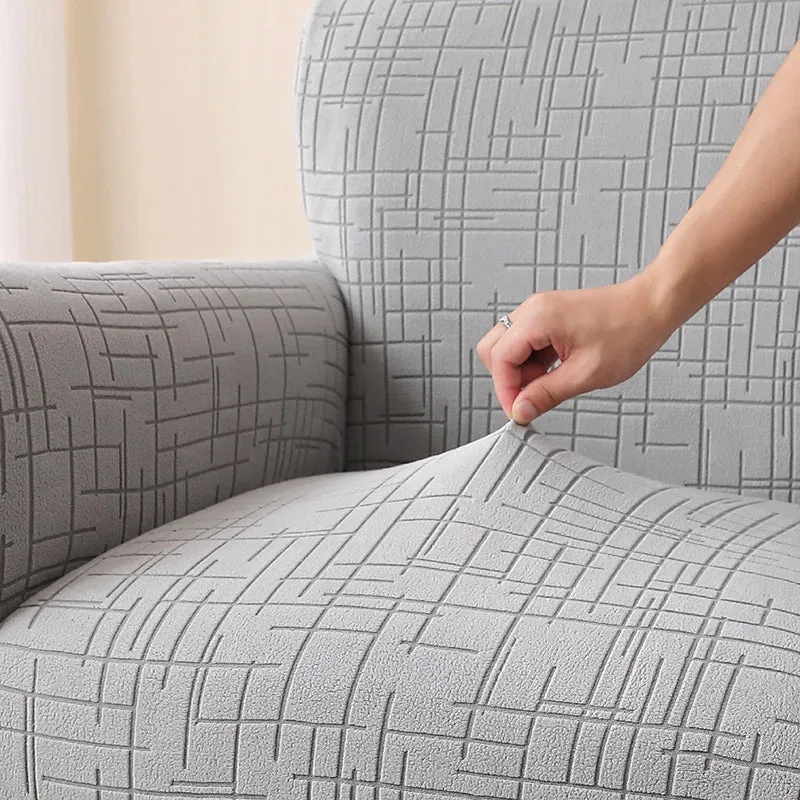 Housse de Fauteuil Varnel Gris Clair