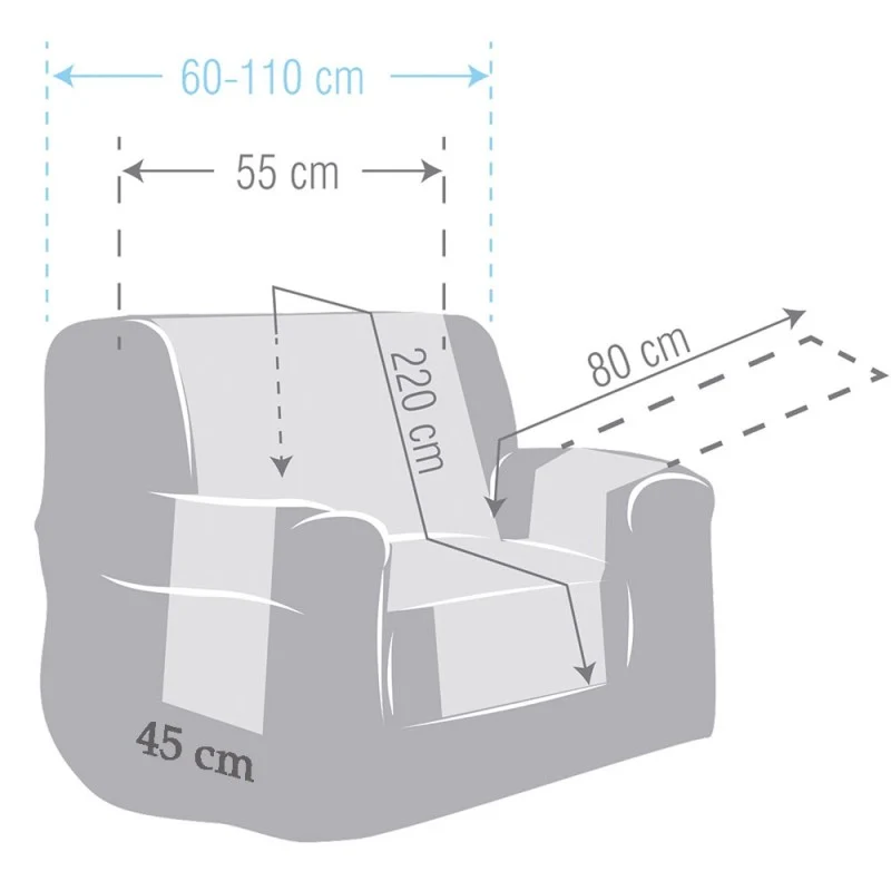 Couvre-fauteuil Leire