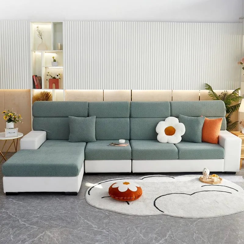 Housse de Coussin de Canapé Polaire