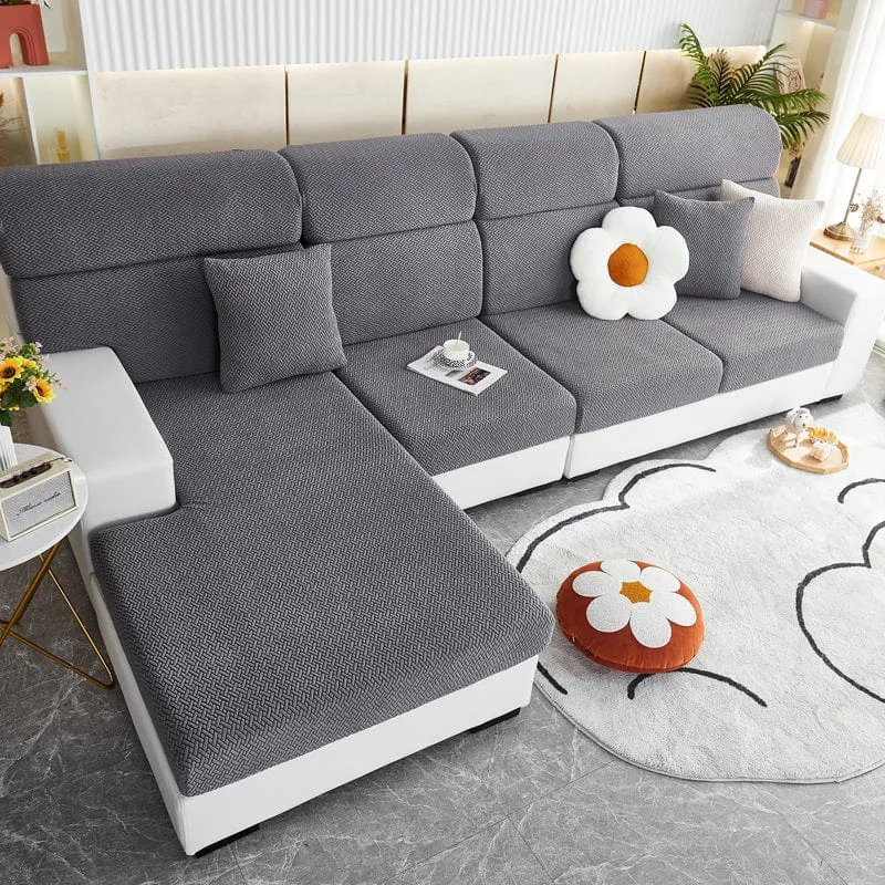 Housse de Coussin de Canapé Polaire