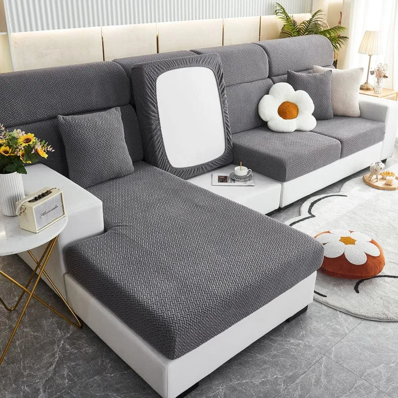 Housse de Coussin de Canapé Polaire