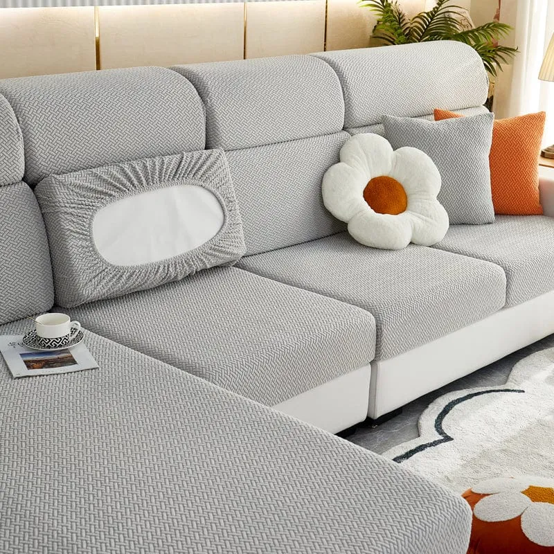 Housse de Coussin de Canapé Polaire