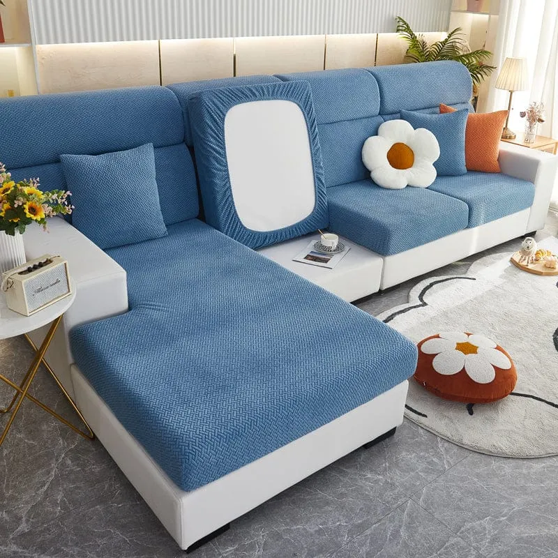 Housse de Coussin de Canapé Polaire