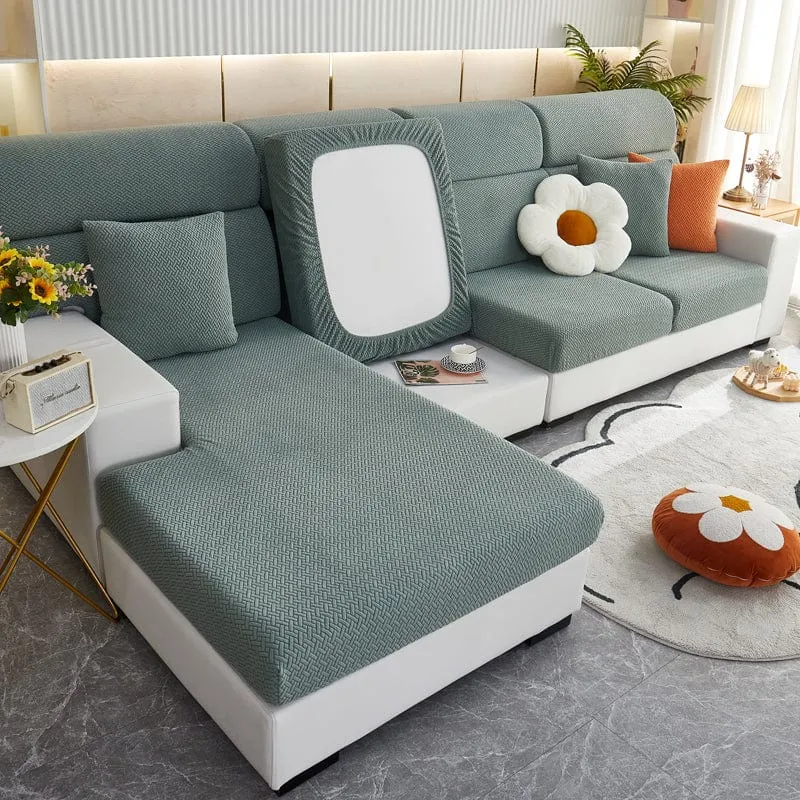 Housse de Coussin de Canapé Polaire
