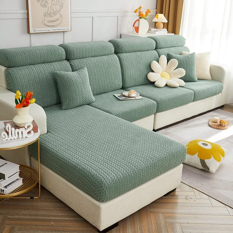 Housse de Coussin de Canapé Polaire