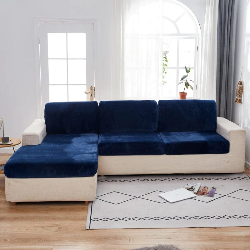 Housse de Coussin de Canapé Velours