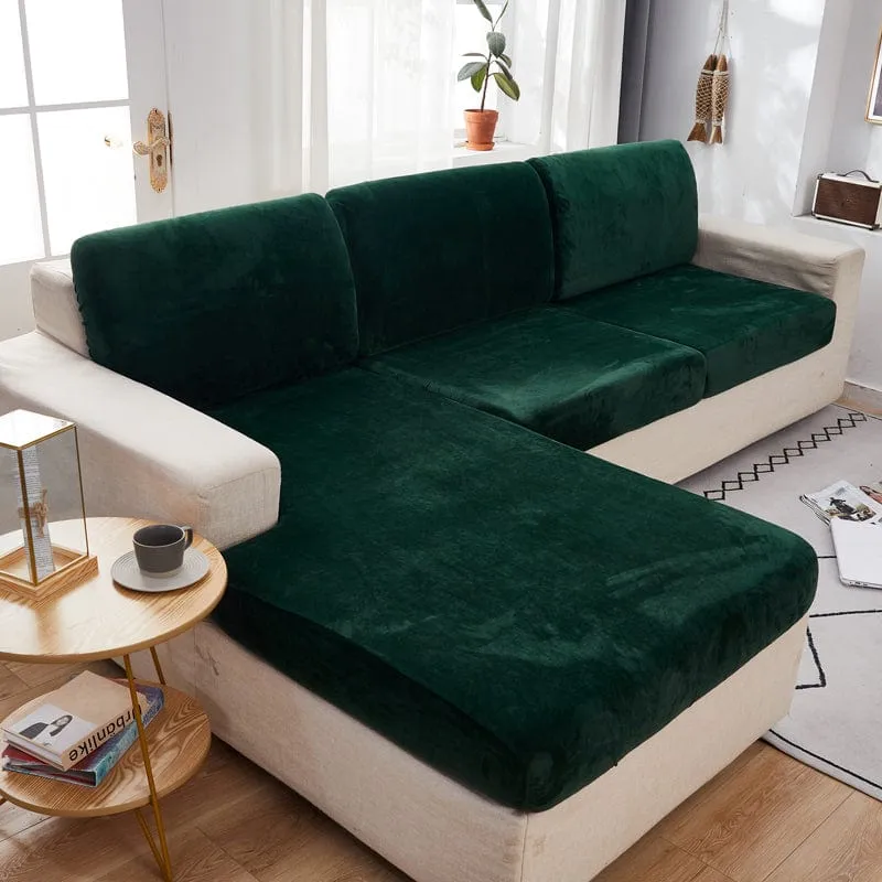 Housse de Coussin de Canapé Velours