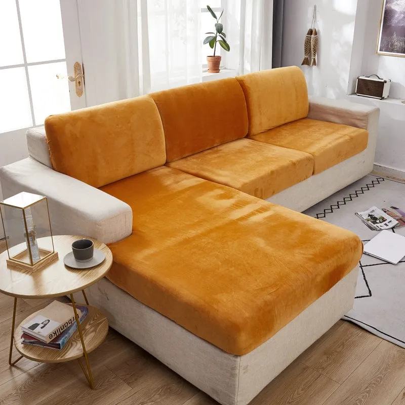 Housse de Coussin de Canapé Velours