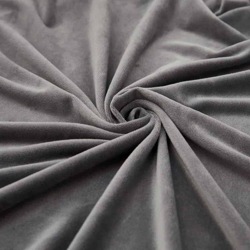 Housse de Coussin de Canapé Velours