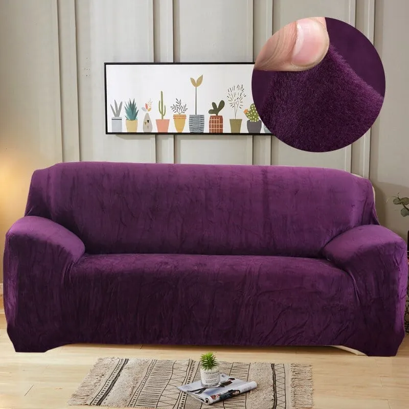 Housse de Canapé Velours