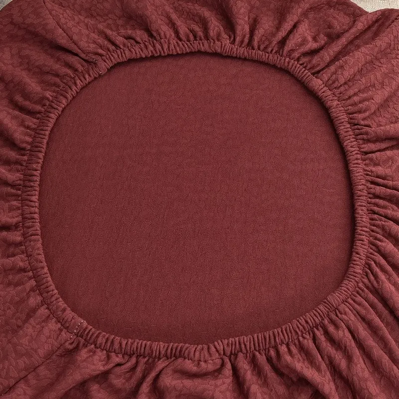 Housse de Chaise Imperméable Rouge Brique