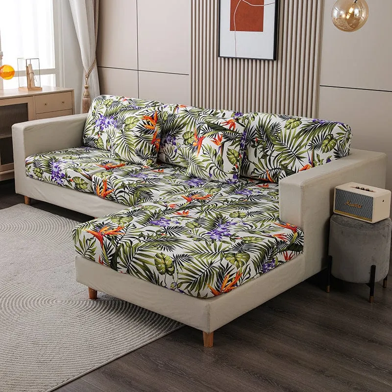 Housse de Coussin de Canapé Extensible