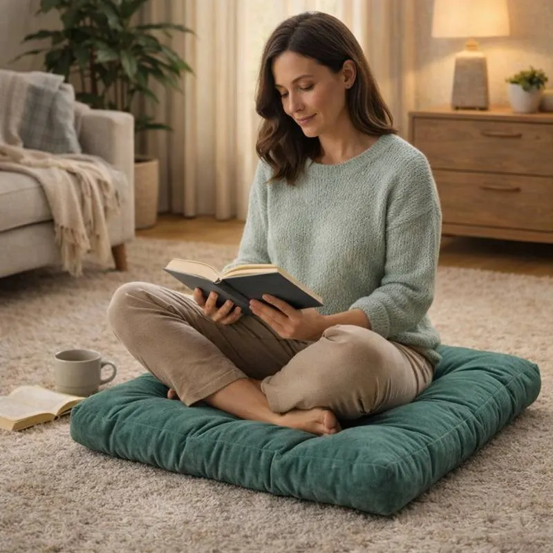 Coussin de Sol Grand vert