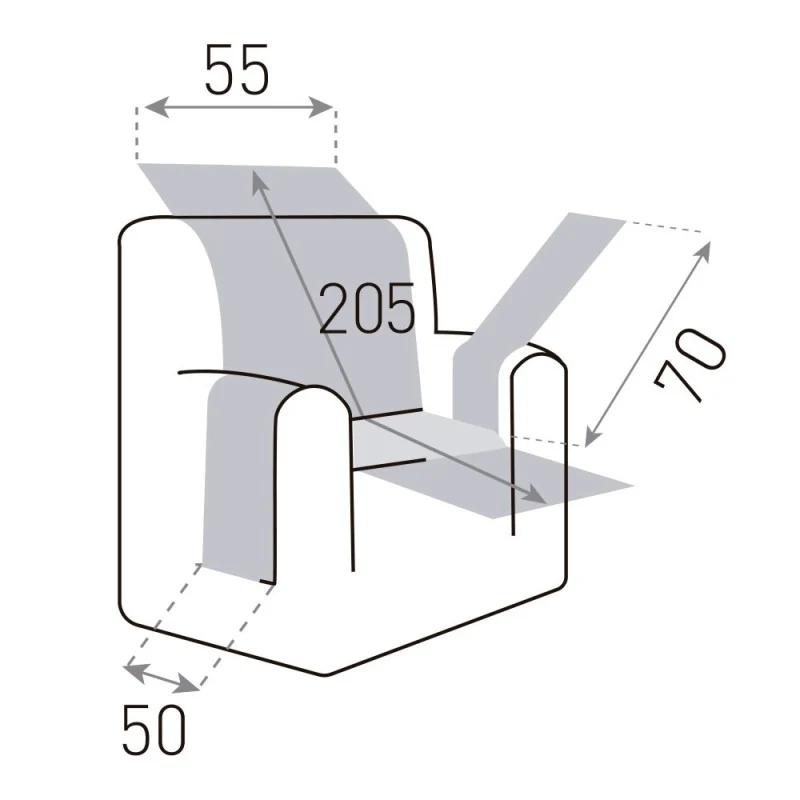 Protège-Fauteuil Revérsible Dry Protect