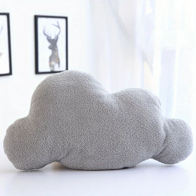 Coussin nuage blanc