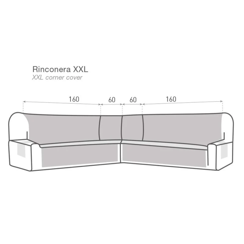 Couvre-méridienne matelassée et réversible Polster