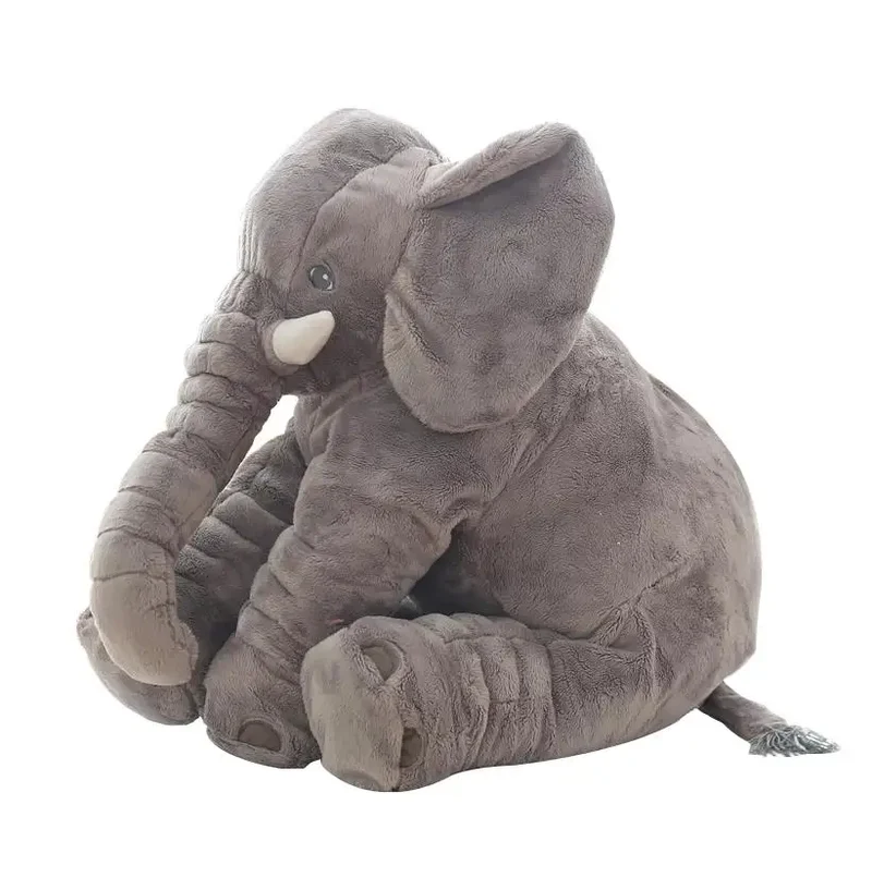 Coussin peluche éléphant