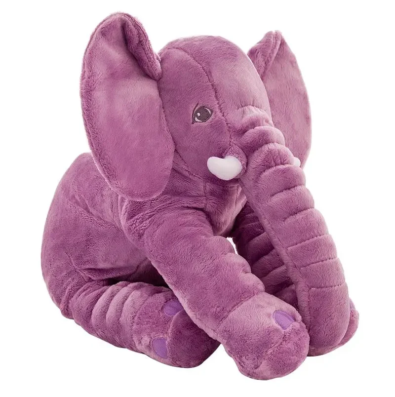 Coussin peluche éléphant