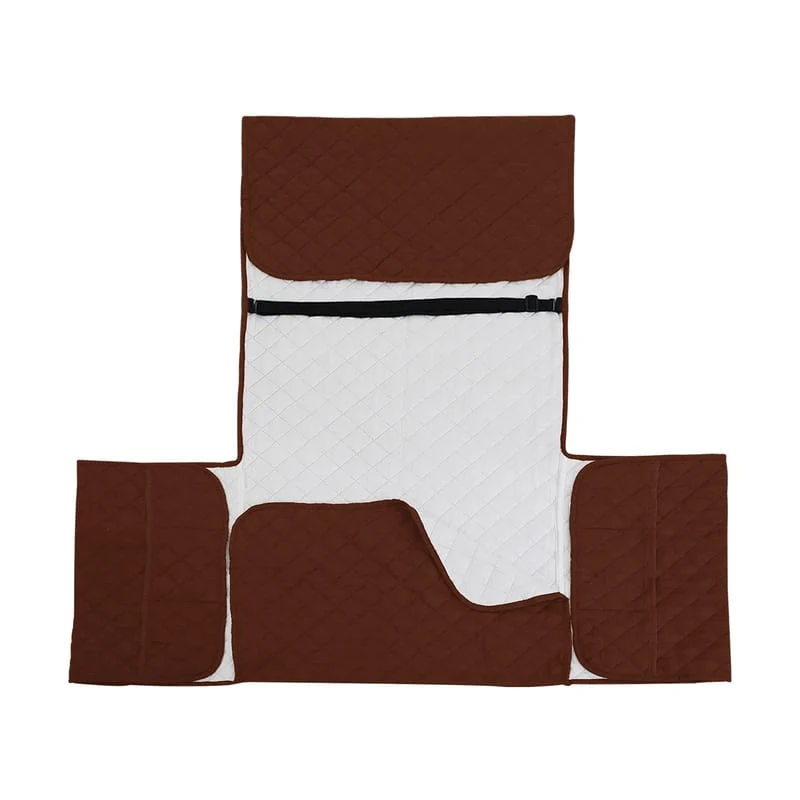 Protège Fauteuil Brun