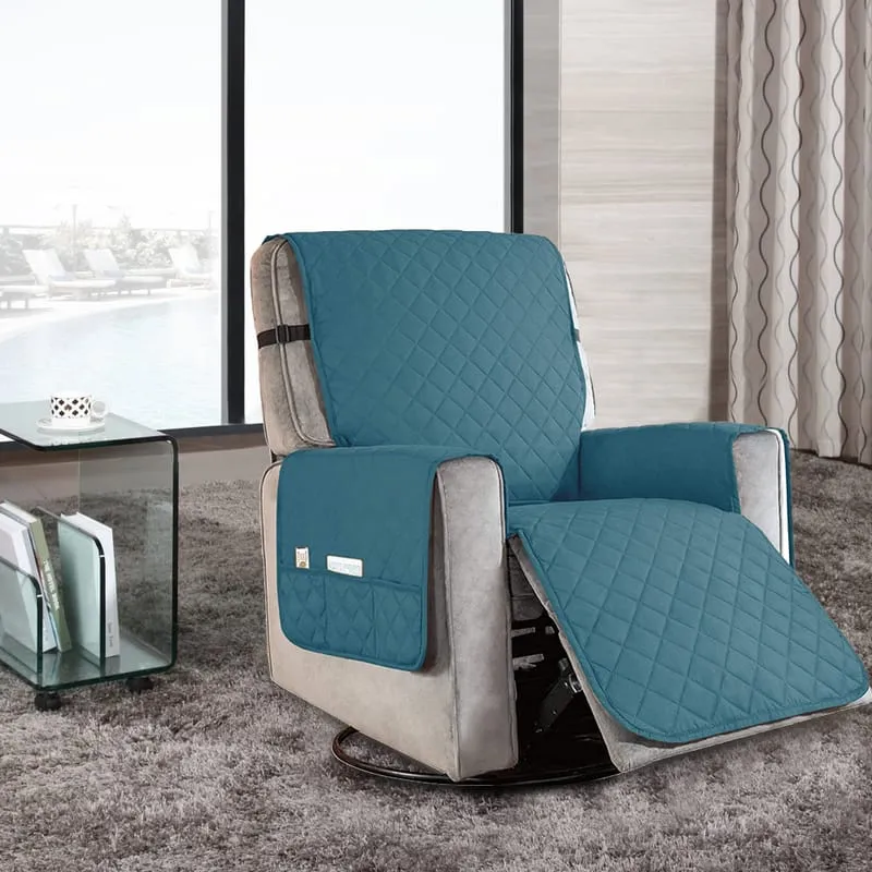 Protège Fauteuil Bleu Sarcelle